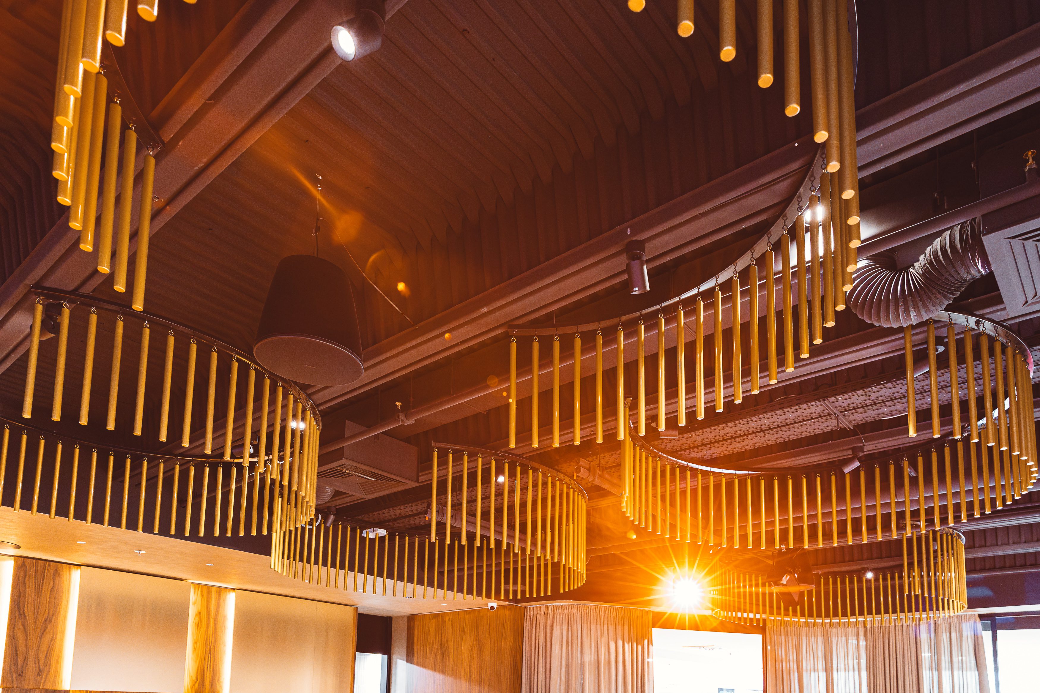 Restaurant Level Split — Audio & Lighting Integration gallery