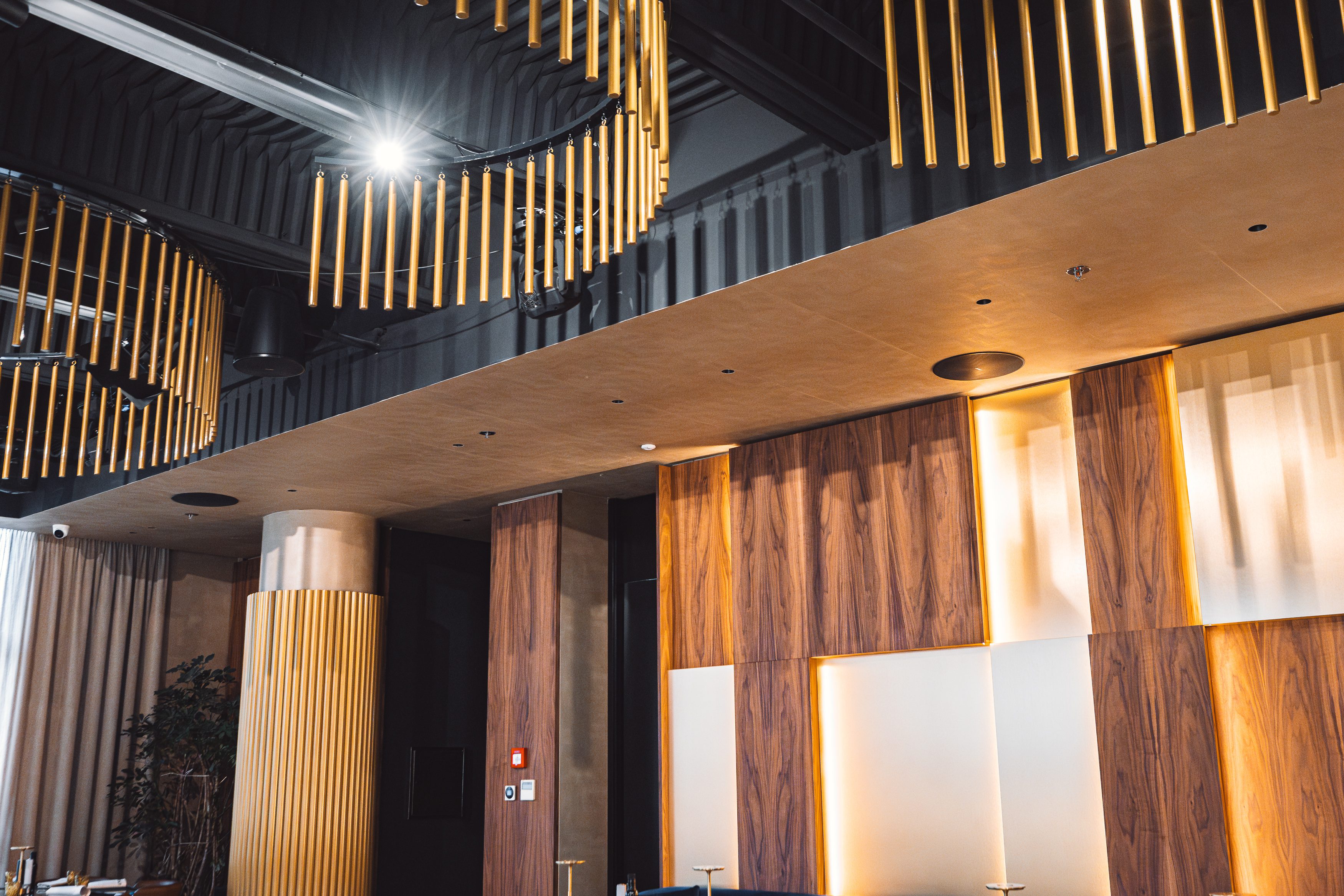 Restaurant Level Split — Audio & Lighting Integration gallery