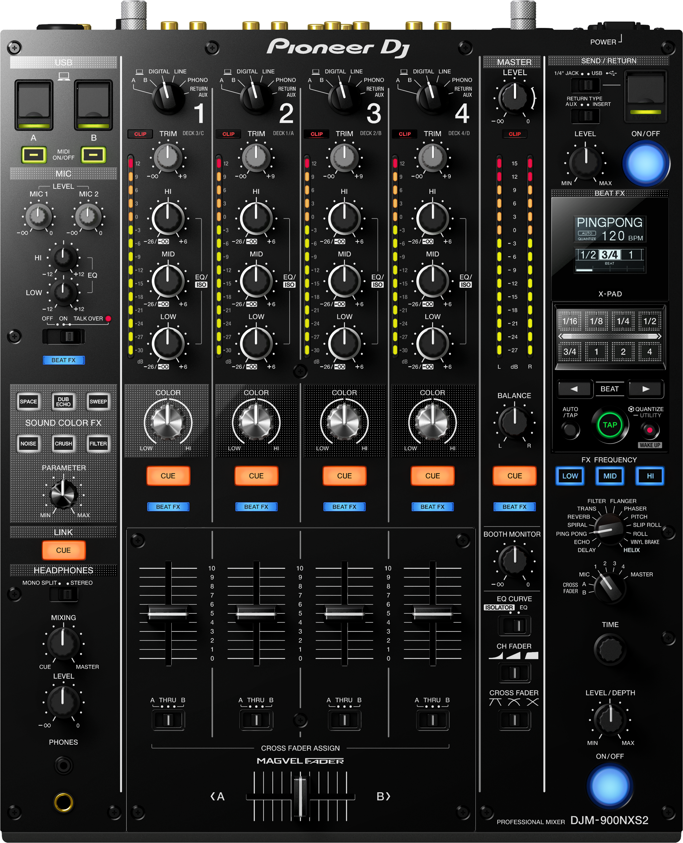 Pioneer DJM-900NXS2 detail