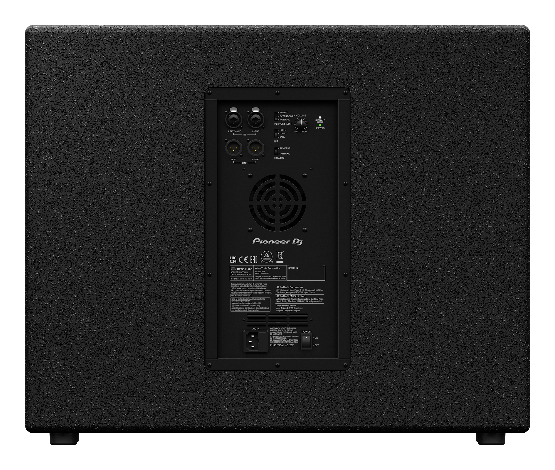 Pioneer XPRS1182S detail