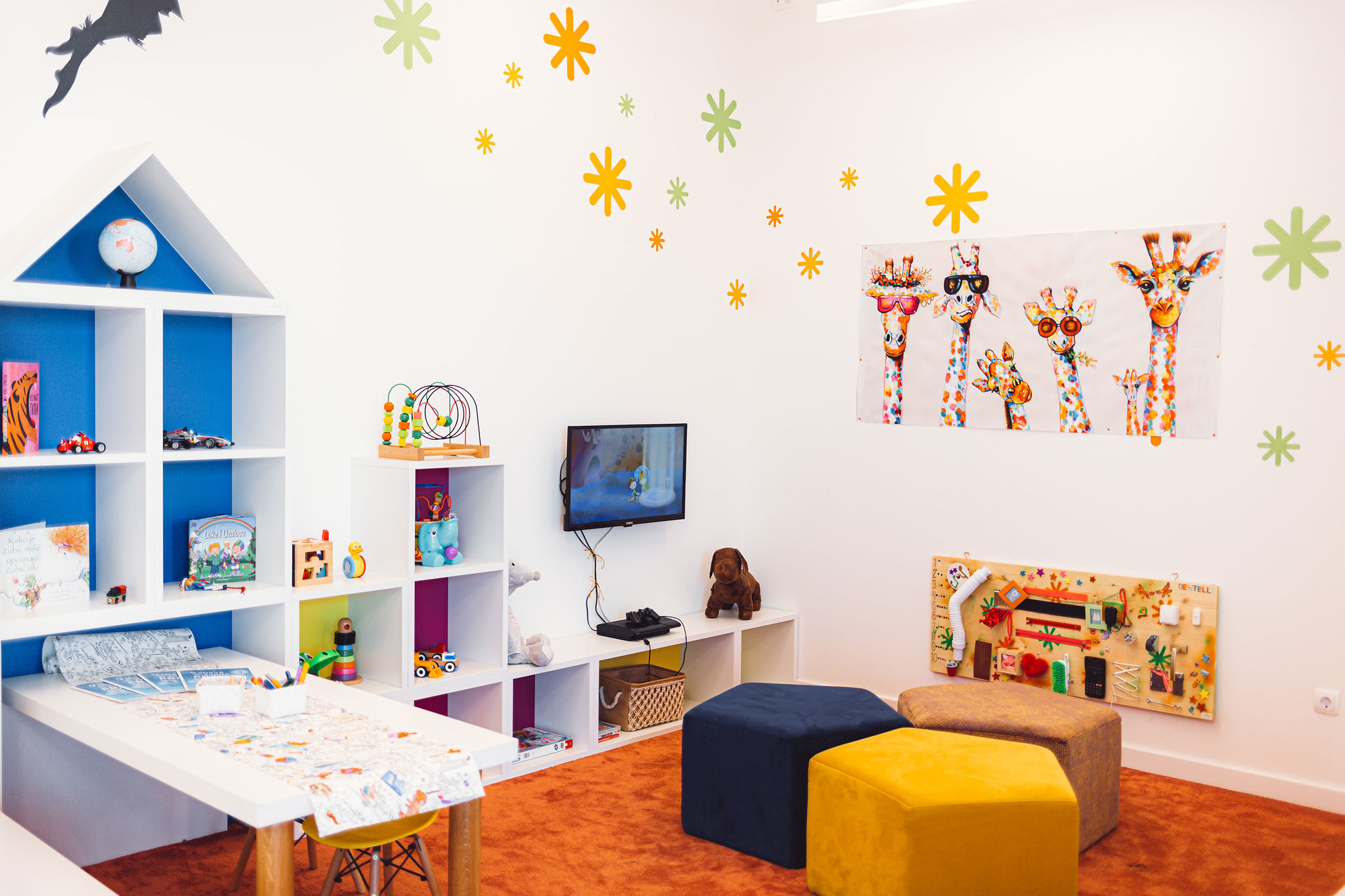 Interior photography Dentelli Dental Clinic children's room
