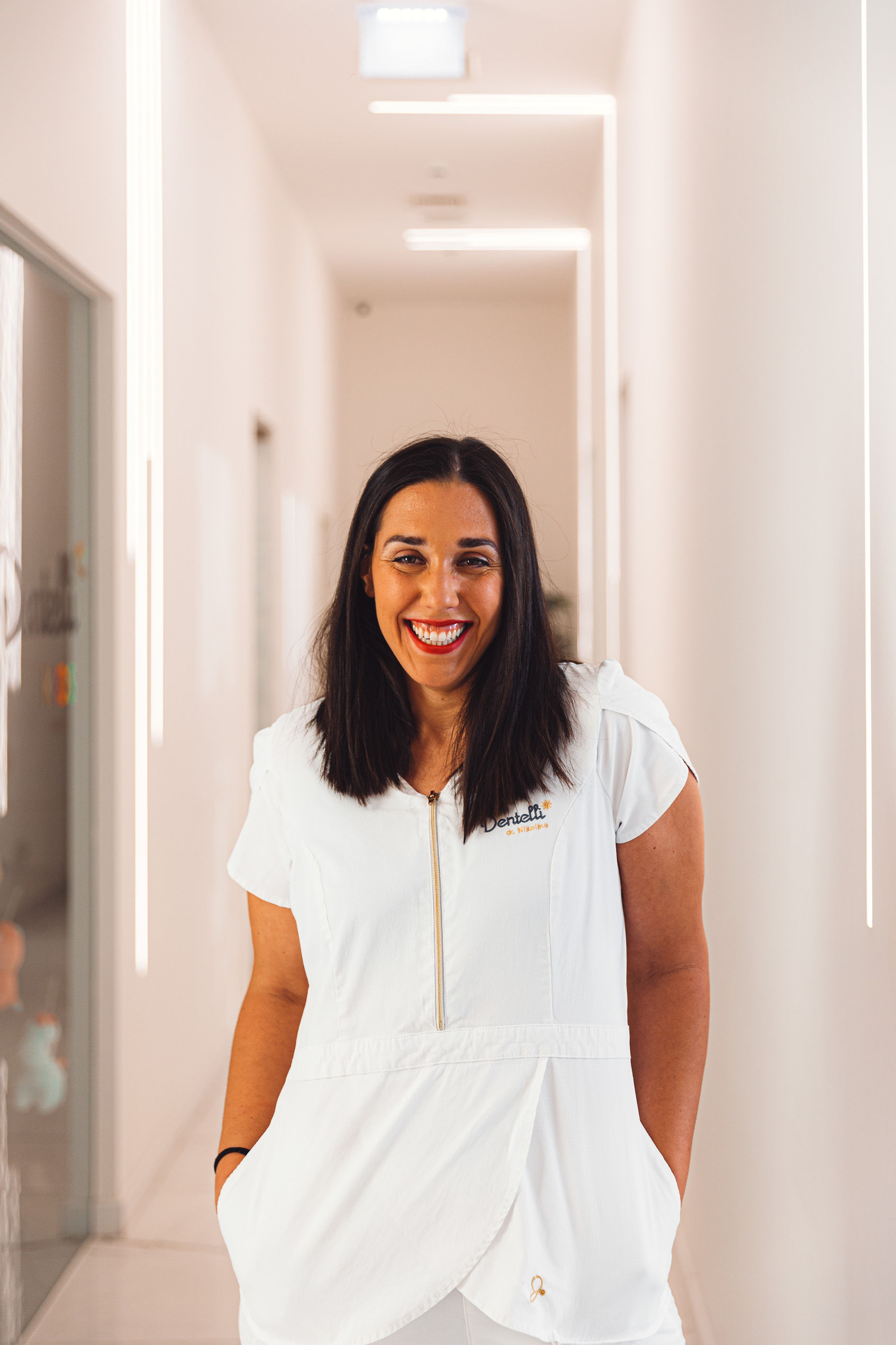 Professional portrait photography at Dentelli Dental Clinic